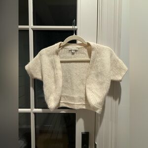Banana Republic Cream Knit Shrug
